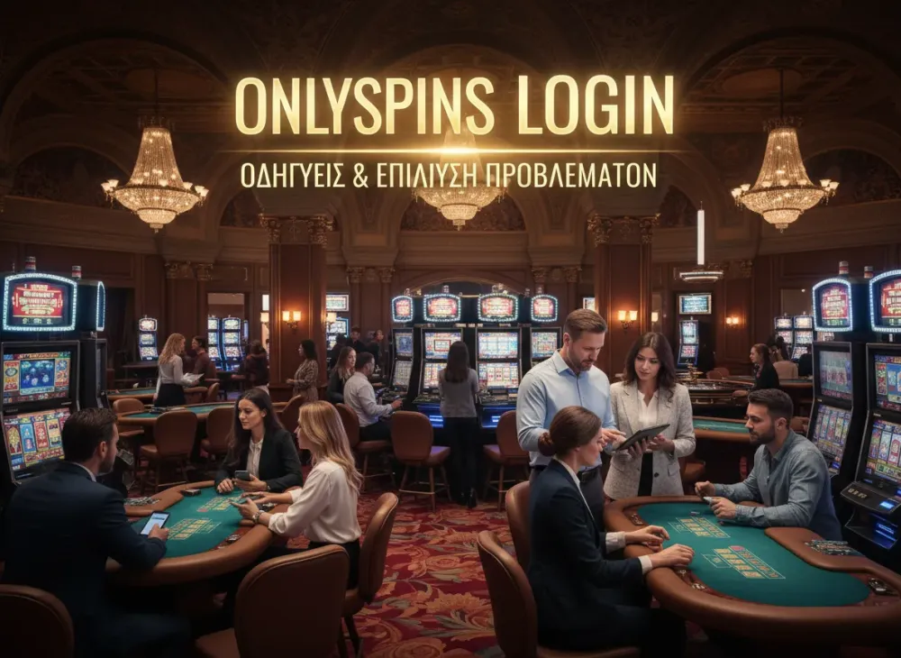Οδηγίες σύνδεσης Onlyspins login και επίλυση προβλημάτων