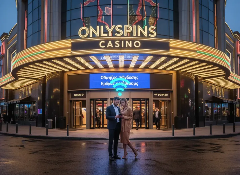 Οδηγίες σύνδεσης Onlyspins login και επίλυση προβλημάτων
